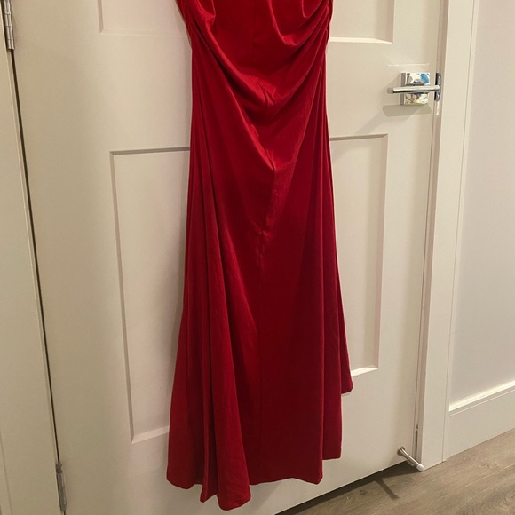 New Burgundy Maternity Dress - Picture 9 of 9